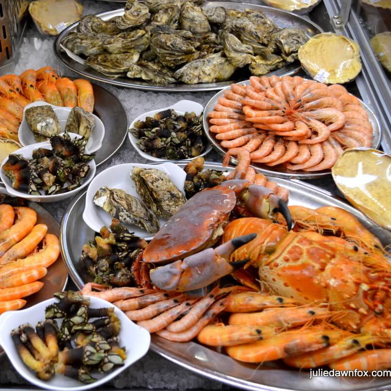 Seafood platters